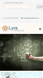 Mobile Screenshot of lyra.com.mx