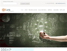 Tablet Screenshot of lyra.com.mx